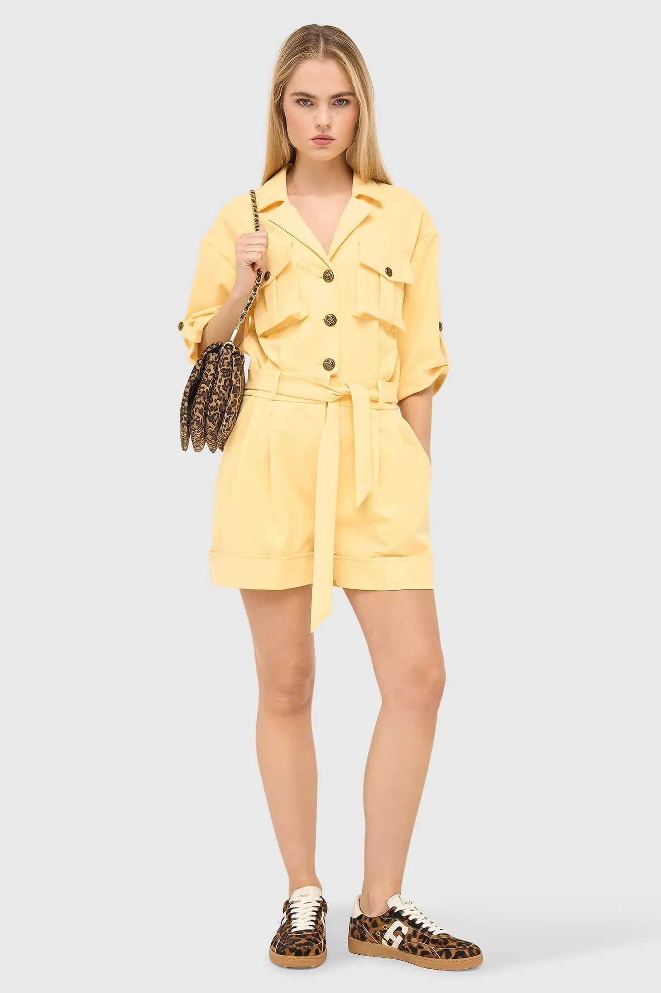 Jumpsuit für Damen, gelb, Asher