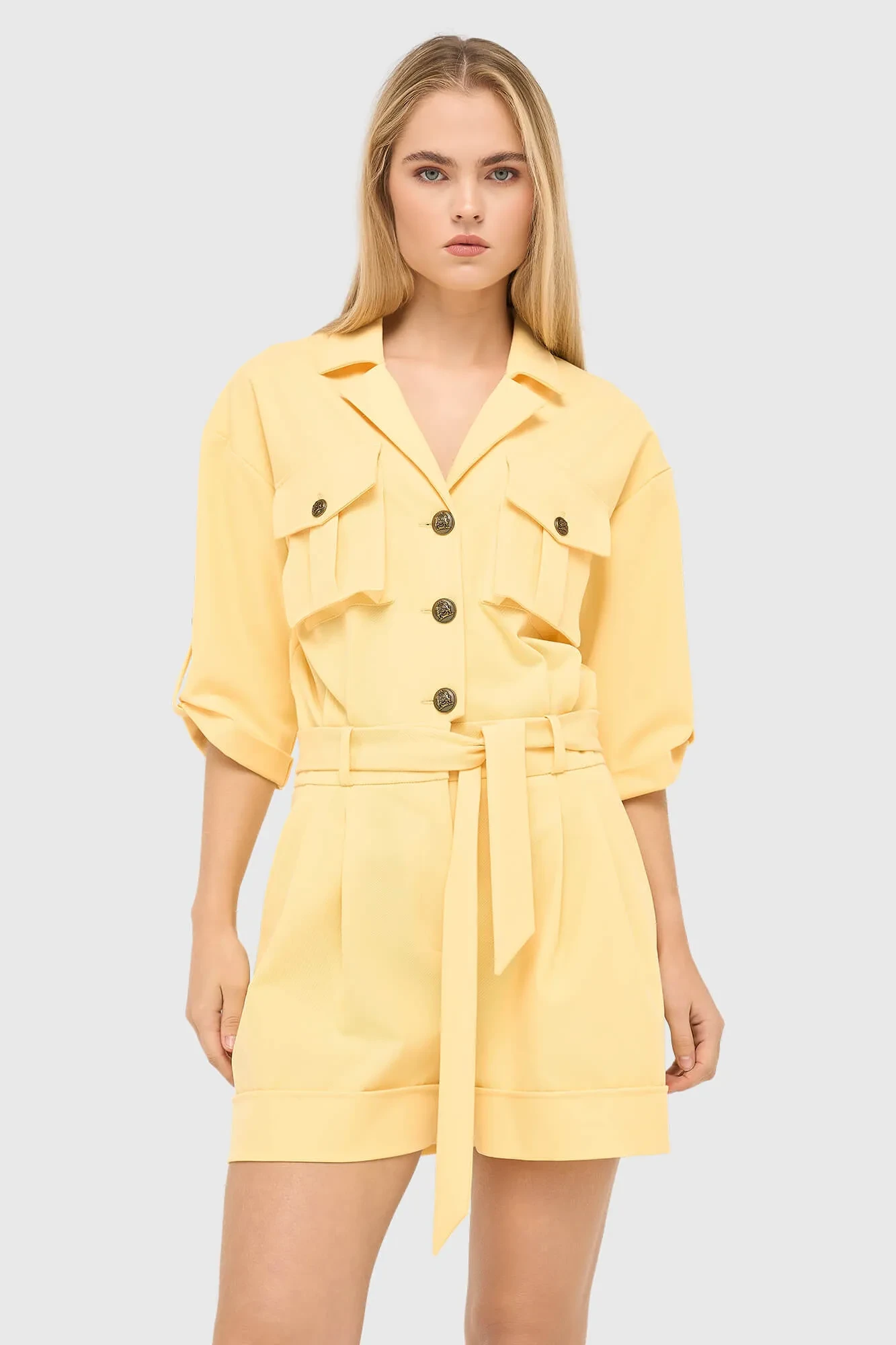 Jumpsuit Dames Geel Asher