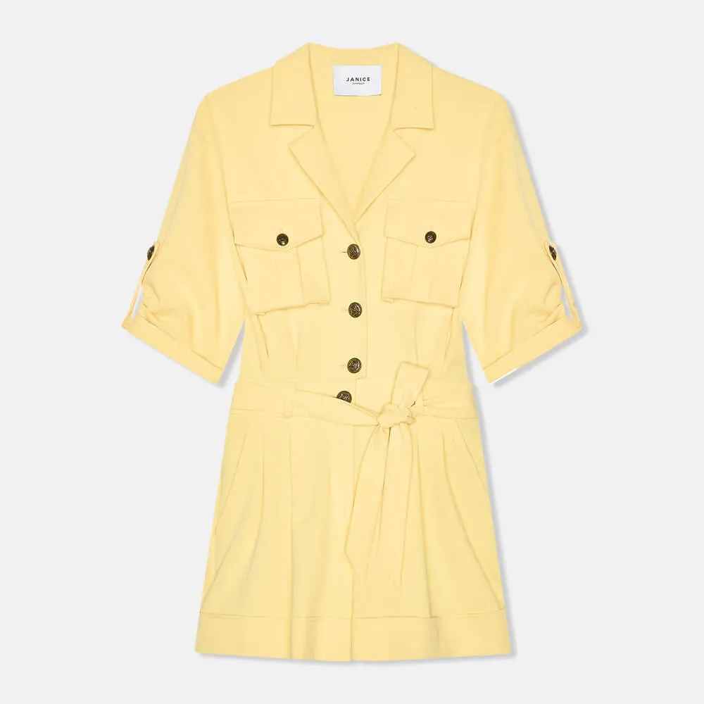 Jumpsuit Dames Geel Asher