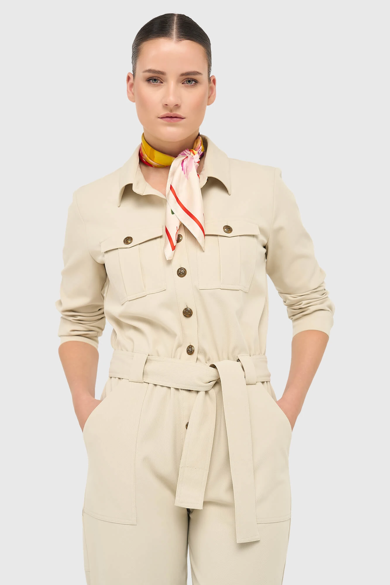 Jumpsuit für Damen, grün, Knox