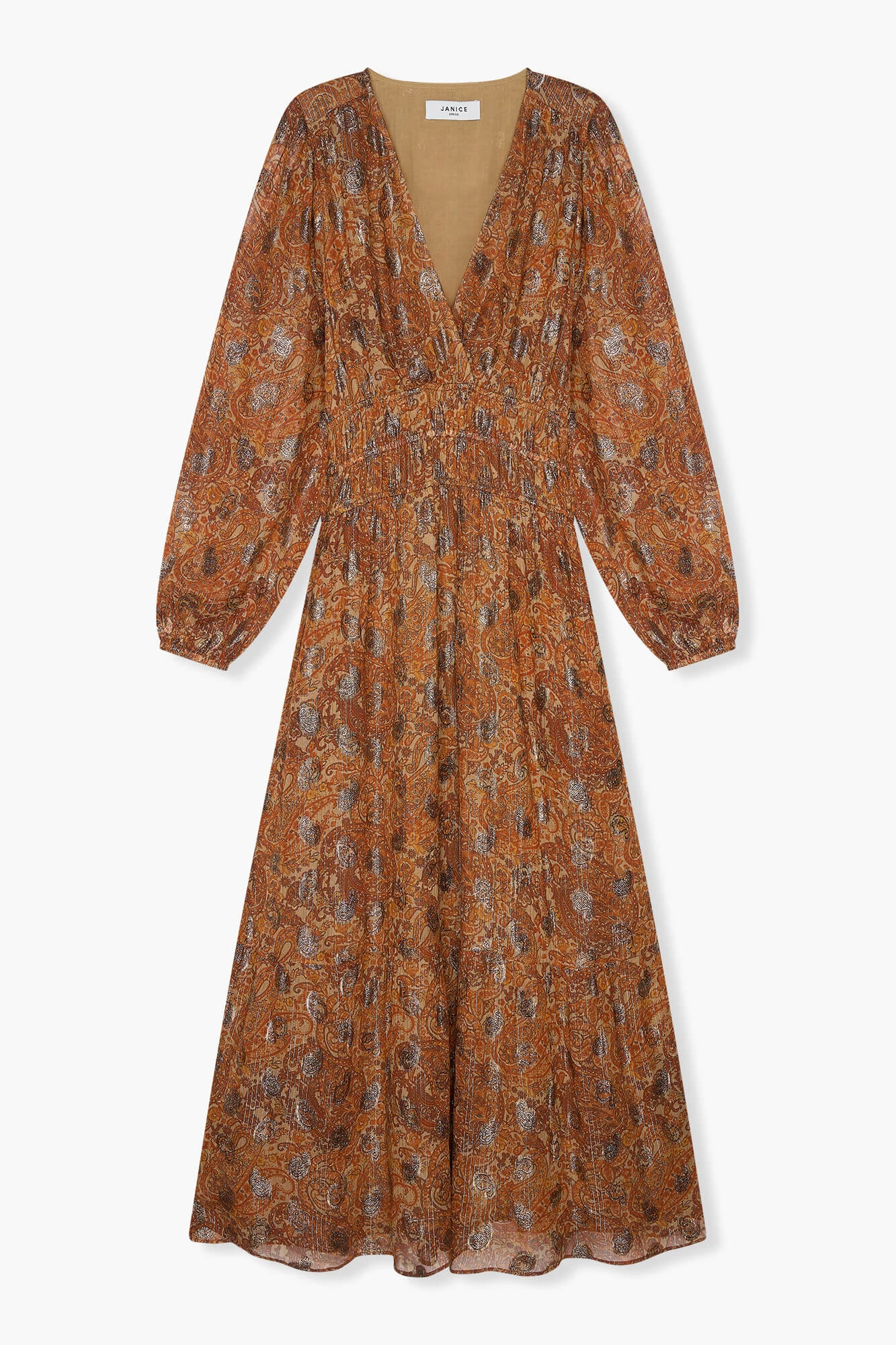 Lange Jurk Paisley Dames