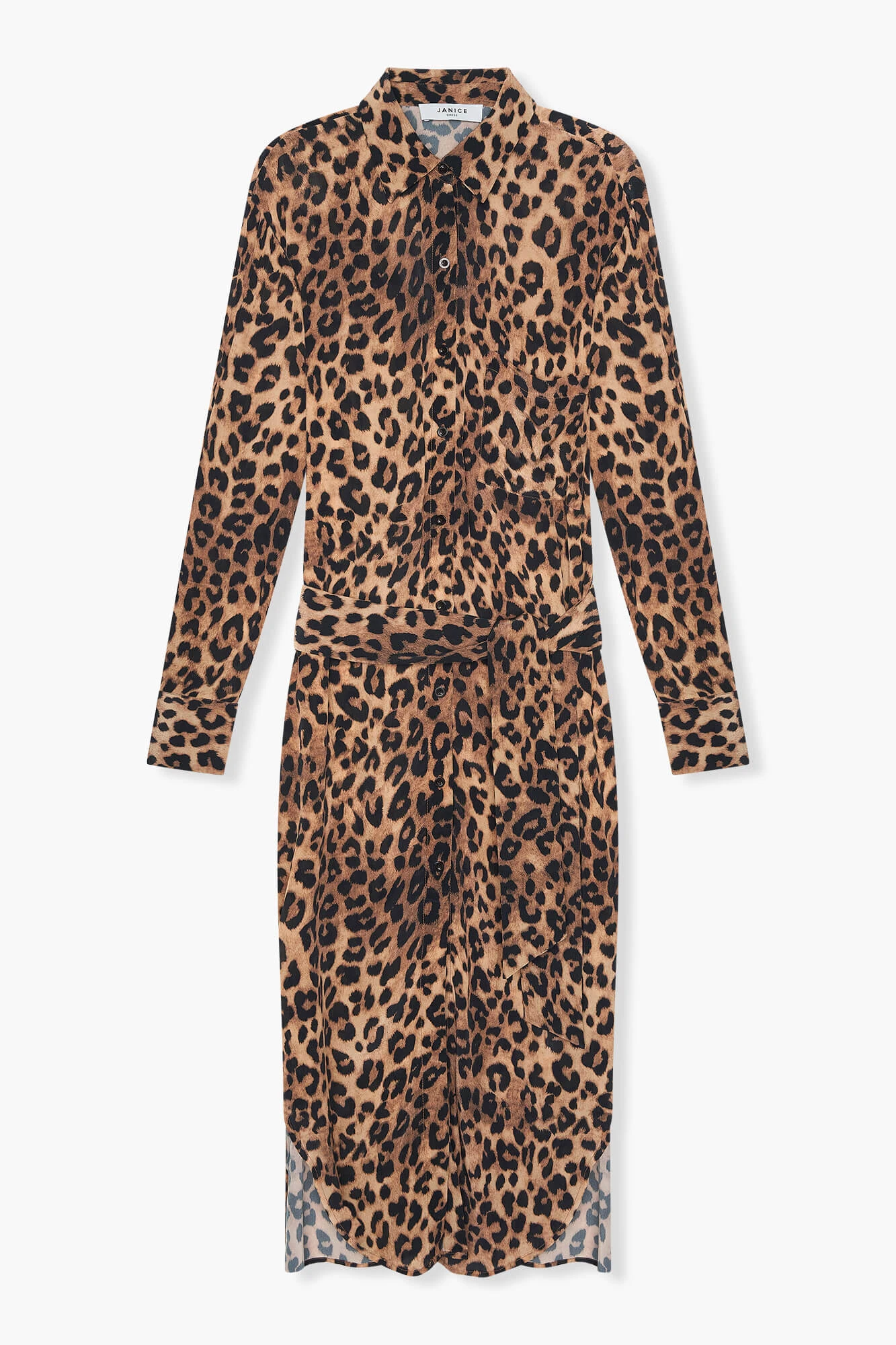 Panterprint Blouse Jurk Viscose Macky