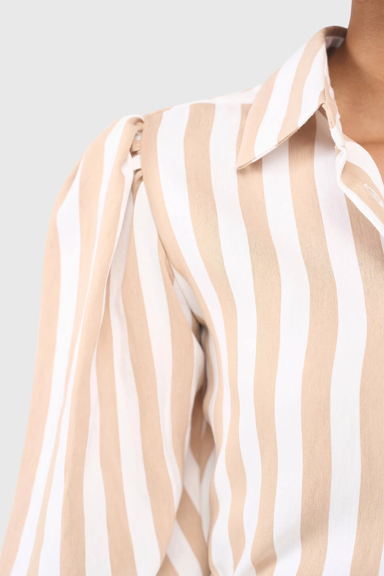 Gavin Jurk Beige Streep