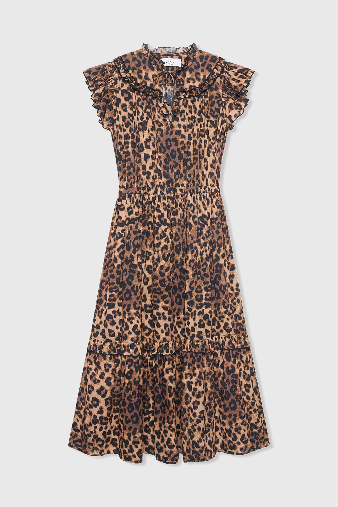 Hunter Leopard-Print Dress
