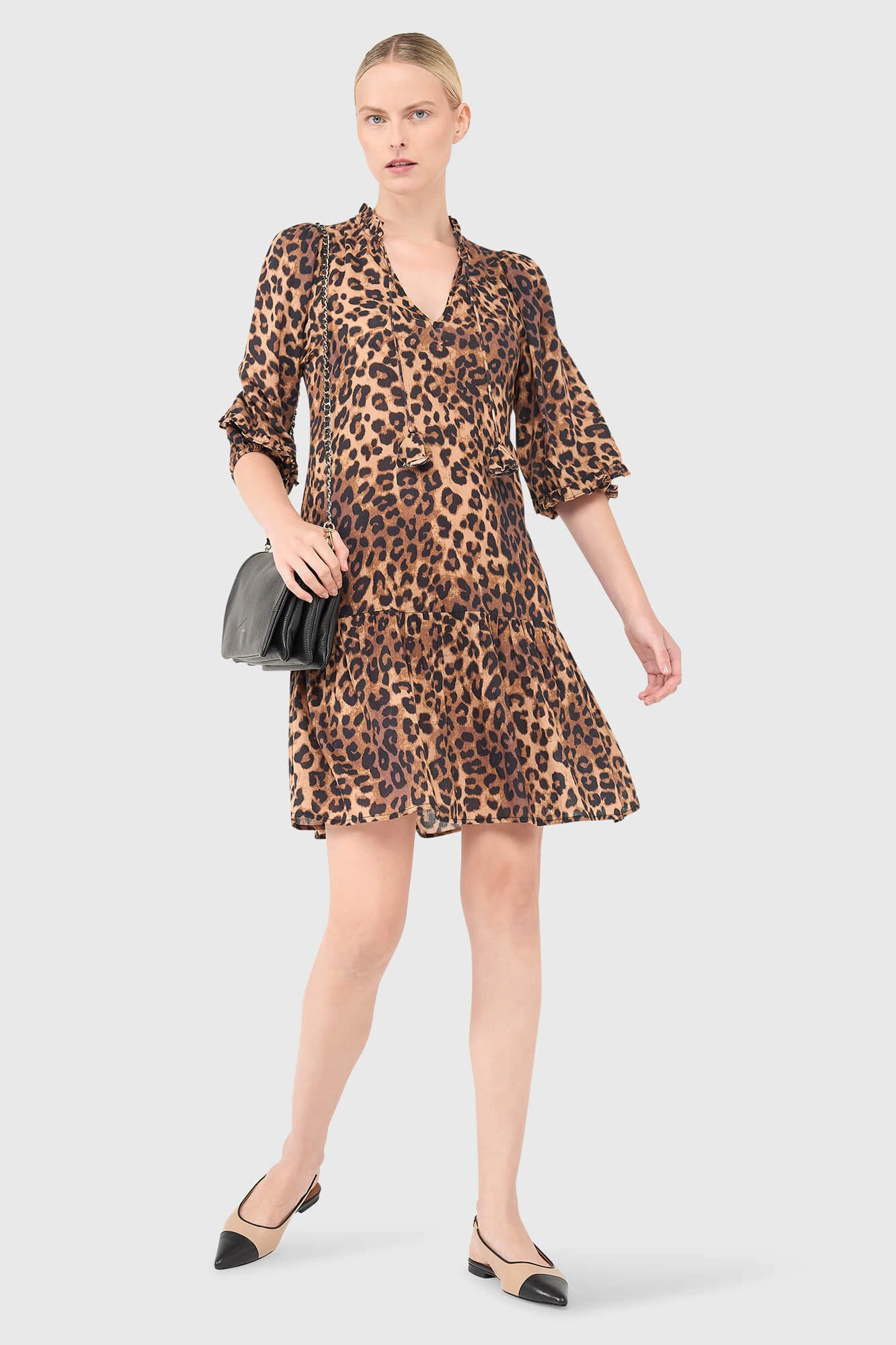 Jimmy Leopard-Print Dress
