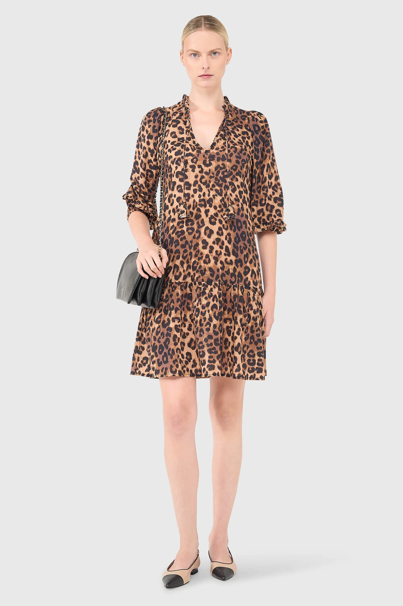 Jimmy Leopard-Print Dress