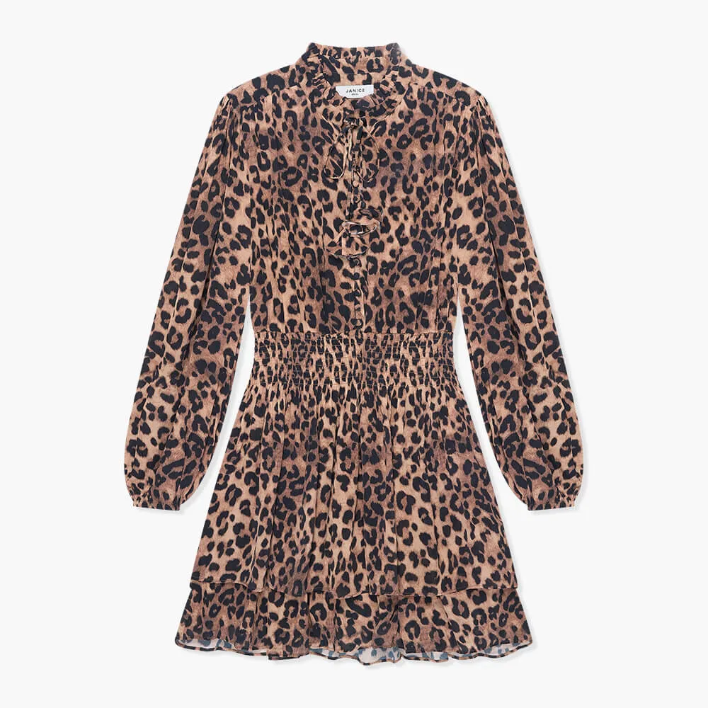 Panterprint Jurkje Elastiek Viscose Ari