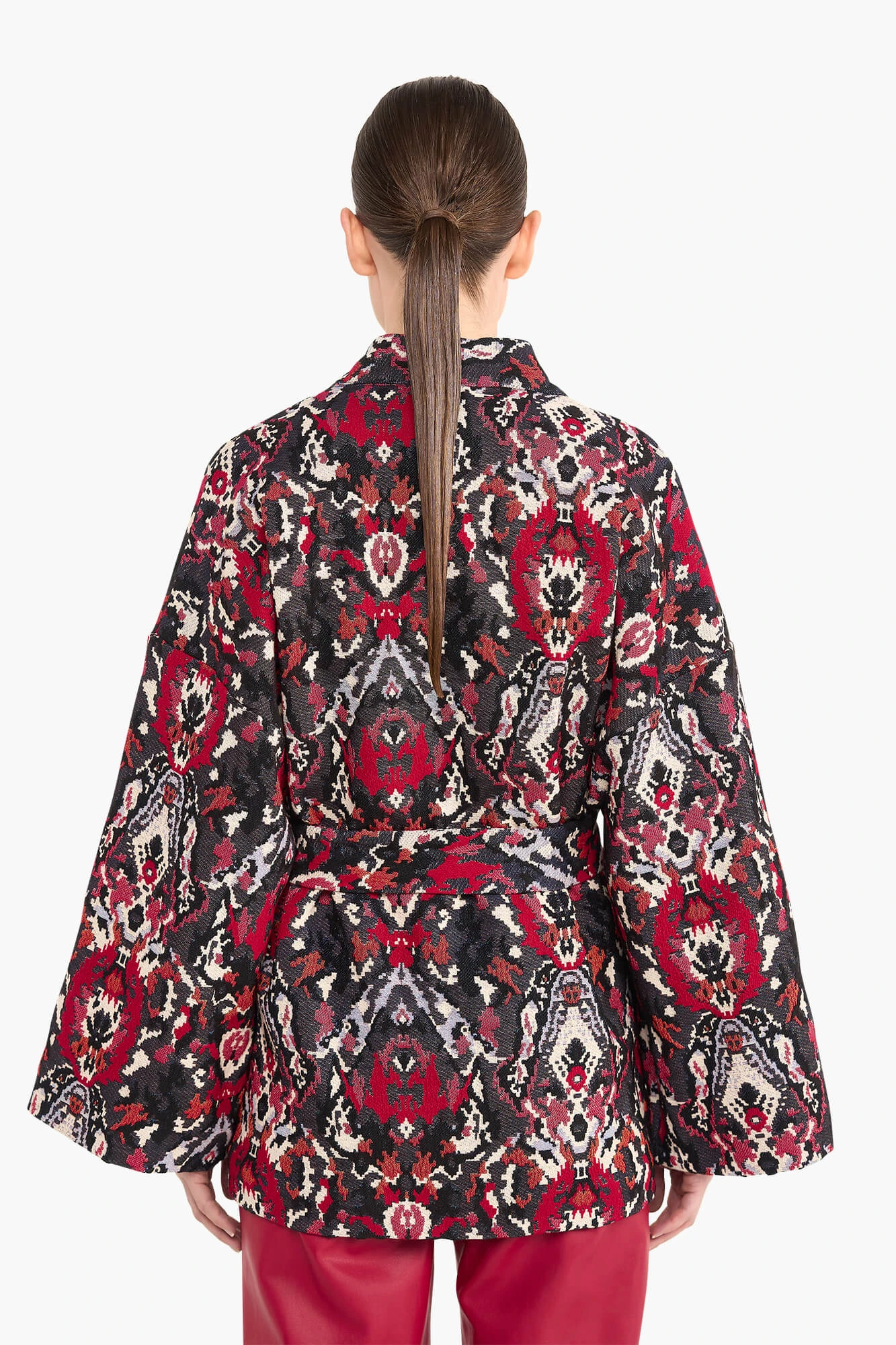 Women's Jacquard Preston Aztec Kimono