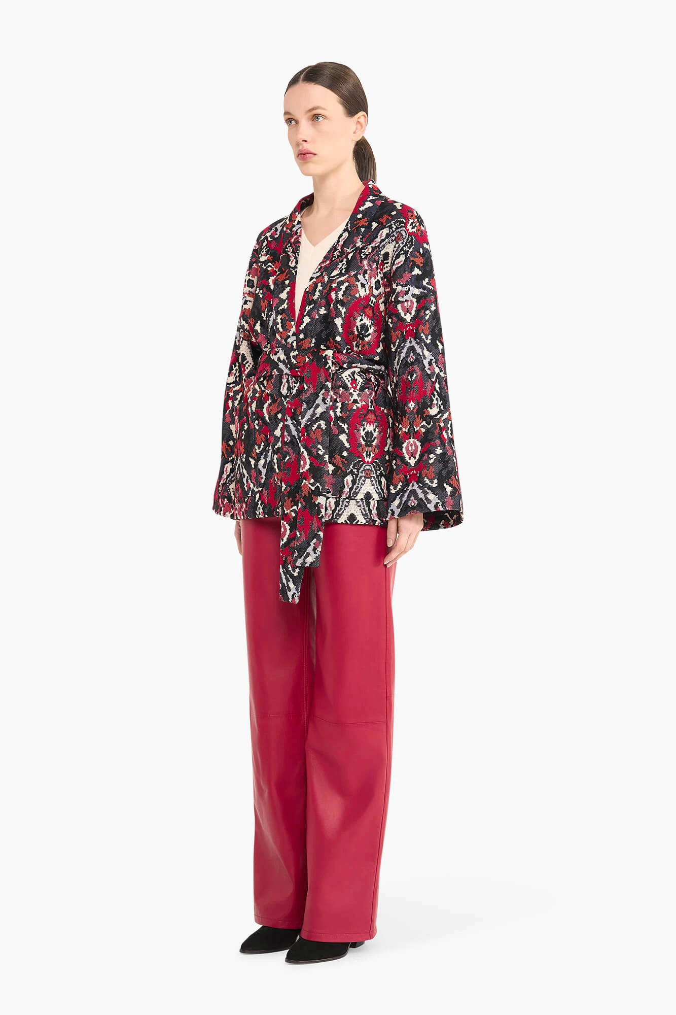 Women's Jacquard Preston Aztec Kimono