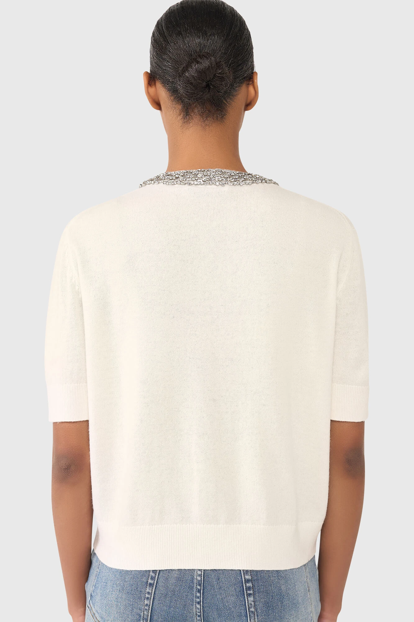 Moon Off White Steentjes