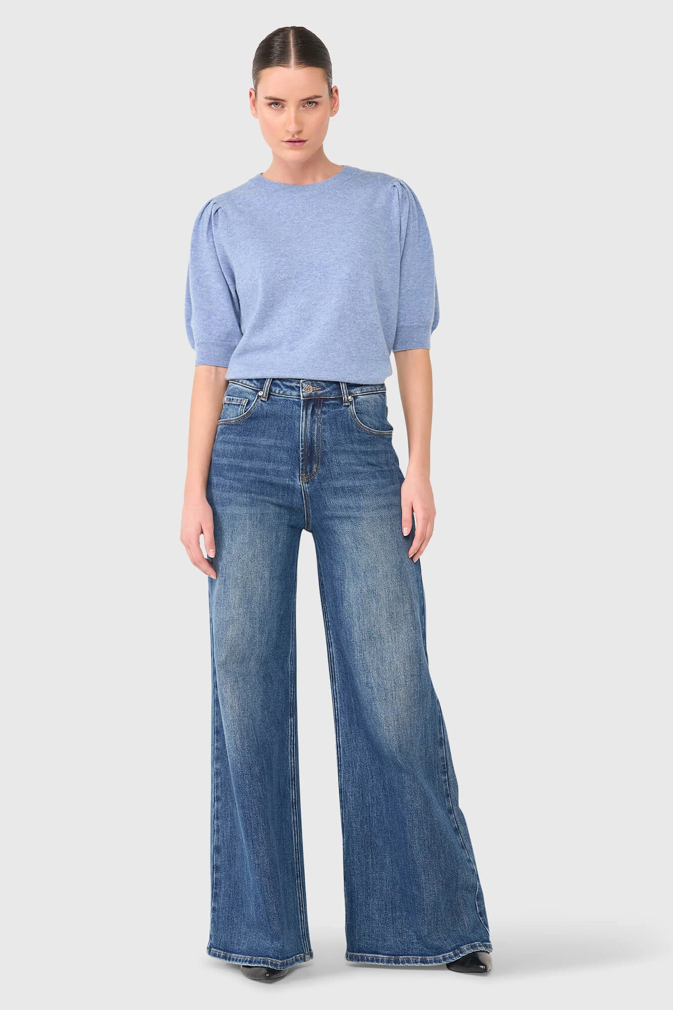 Peyton Denim Blau