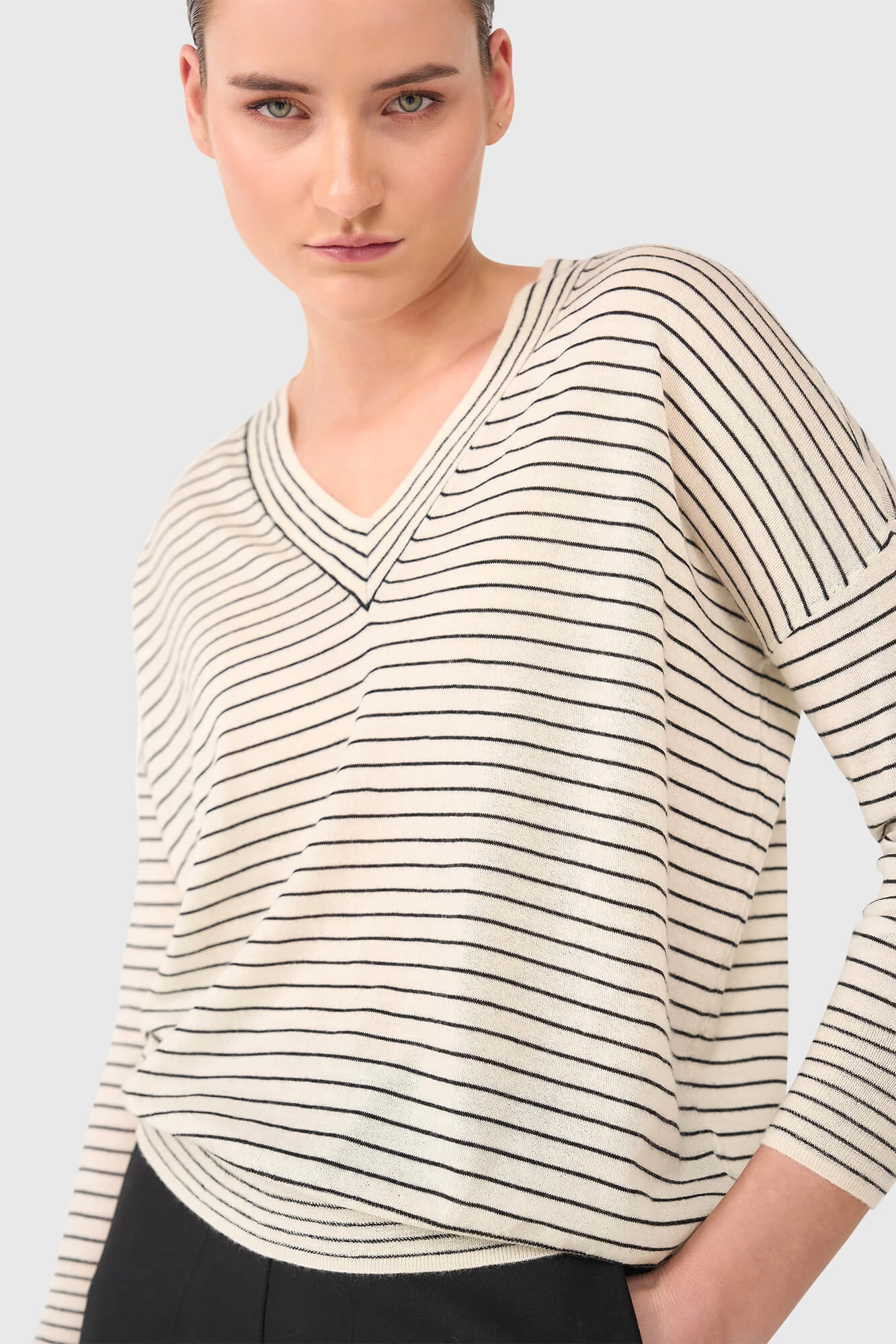 Darren Off-White Stripe