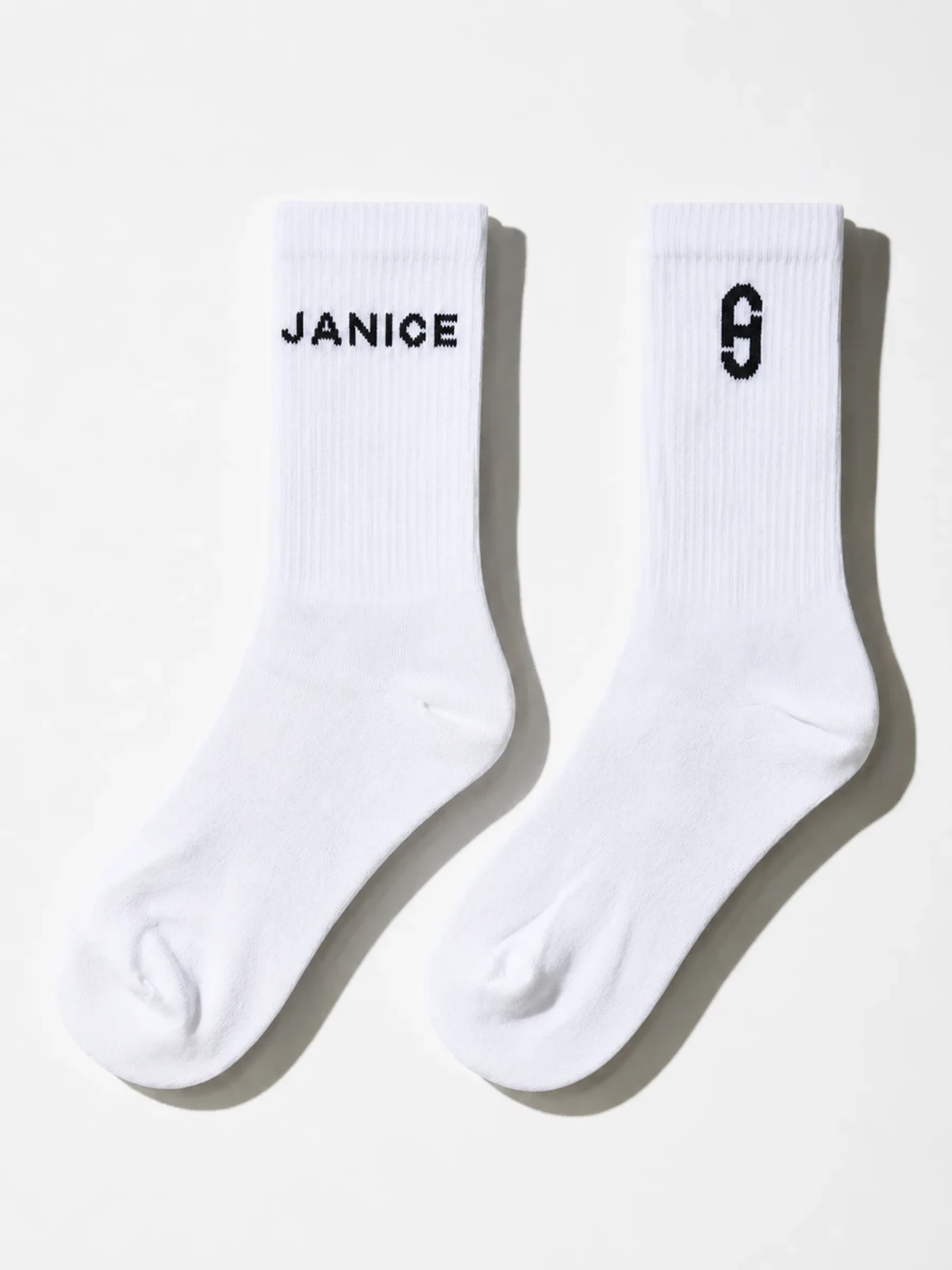Witte Logo Sokken Dames Kobe | Ontdek hier JANICE sokken