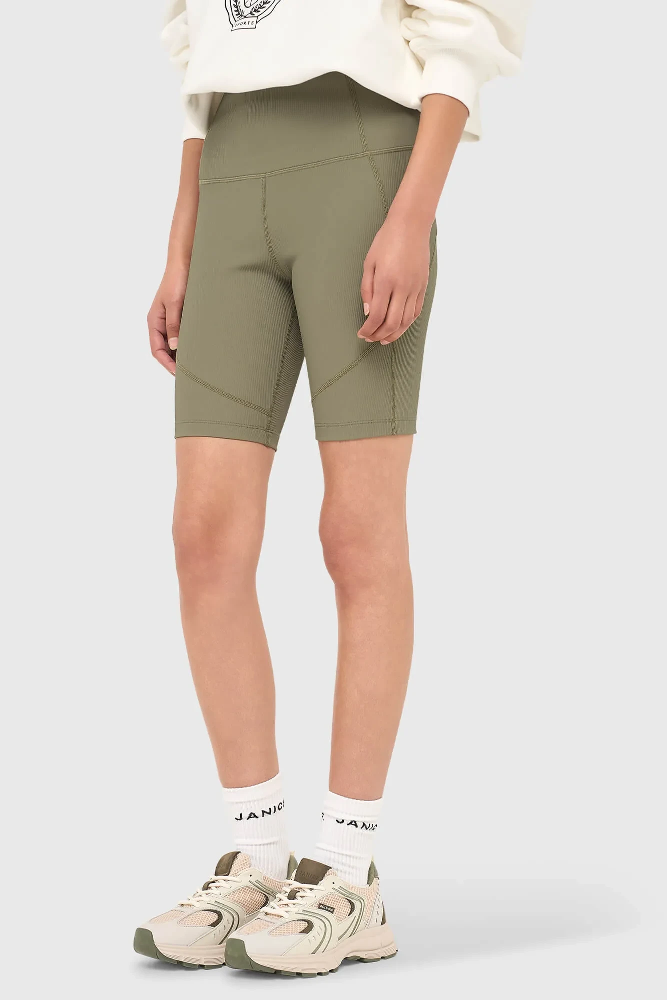 Korte Legging Shorts Sport Cole Groen
