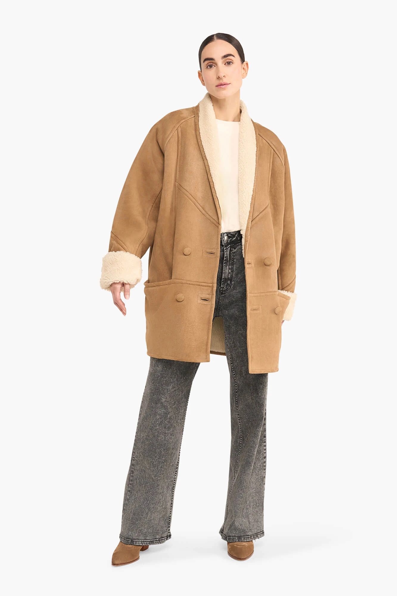 Lammy Jacke Damen Raf Suede