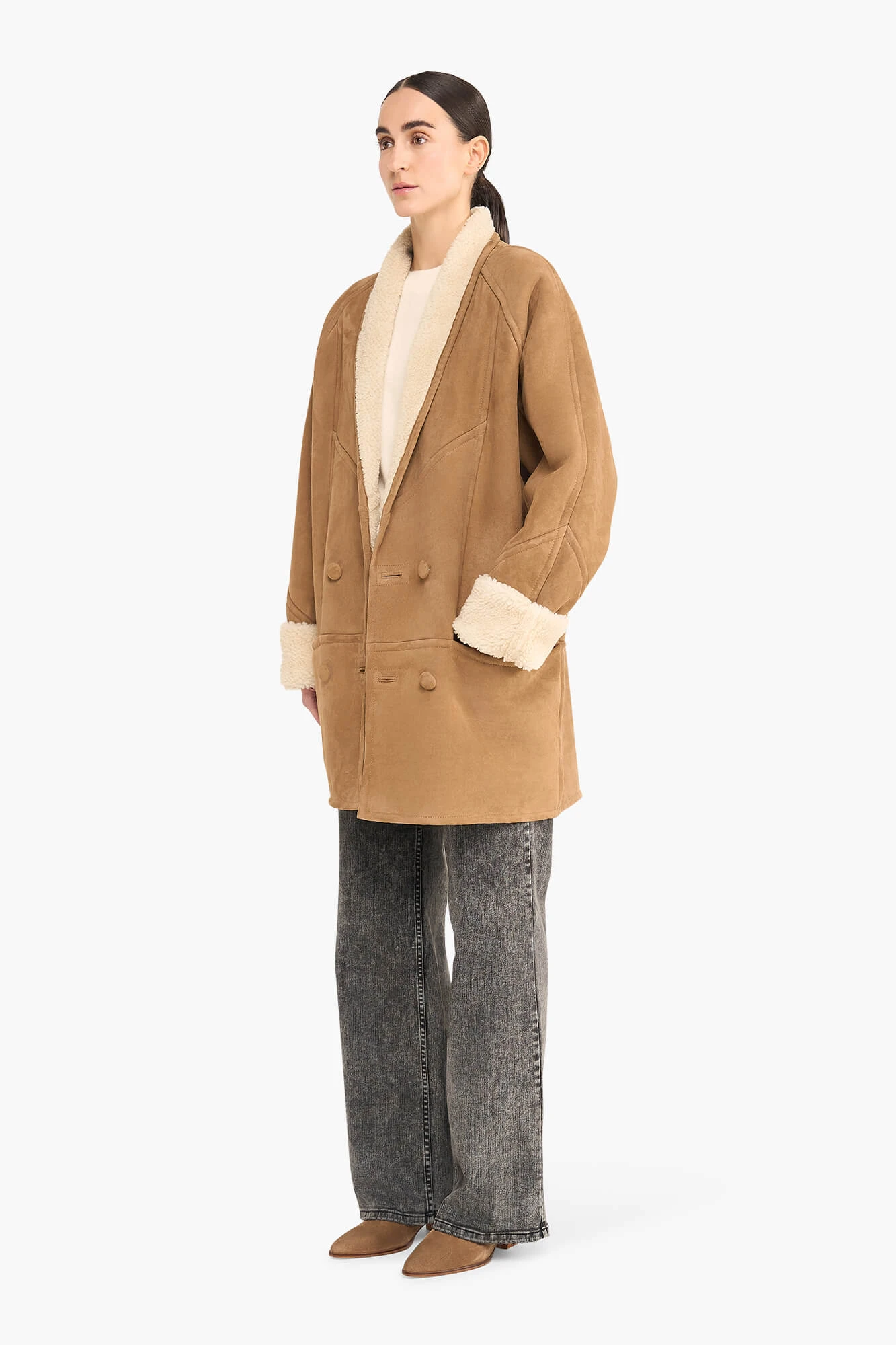 Lammy Jacke Damen Raf Suede
