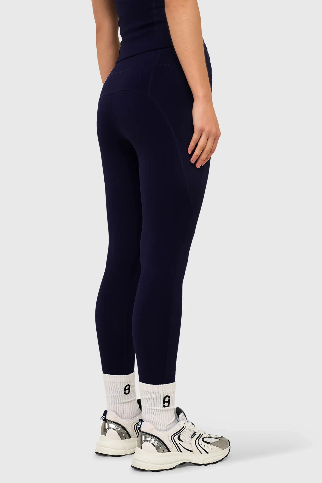 Legging Dames Sport Active Wear Ye Blauw