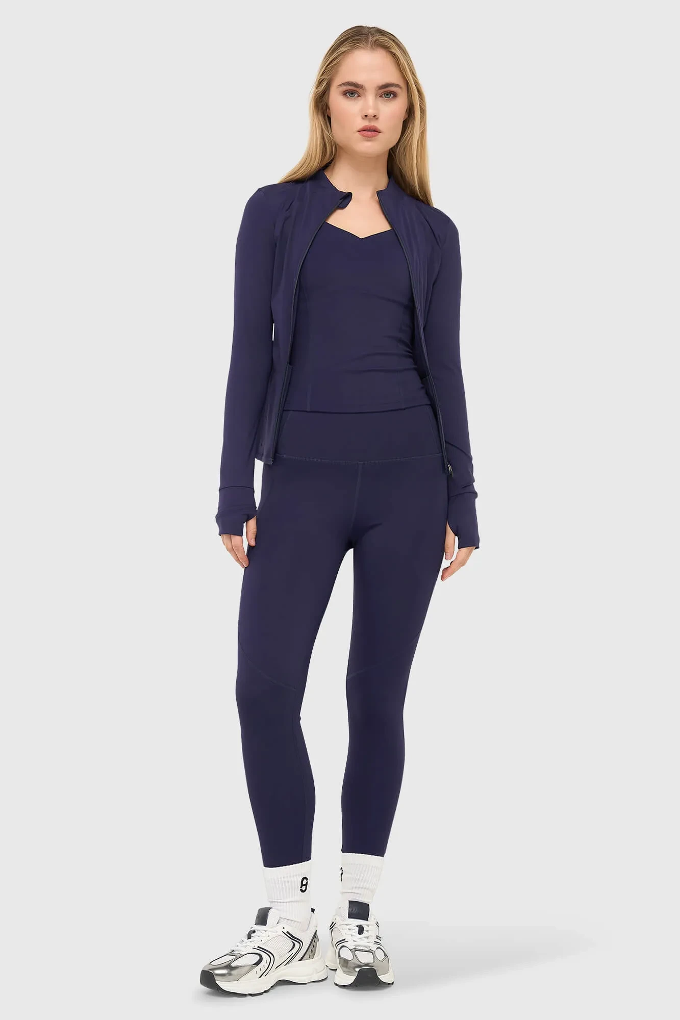 Leggings für Damen, Sportbekleidung, Active Wear, Ye Blau