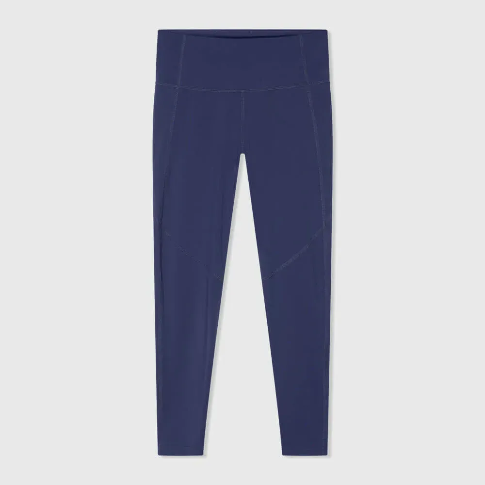 Legging Dames Sport Active Wear Ye Blauw