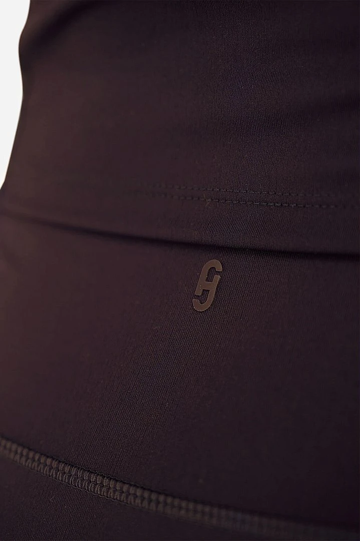 Leggings für Damen, Sportbekleidung, Ye, Dunkelbraun
