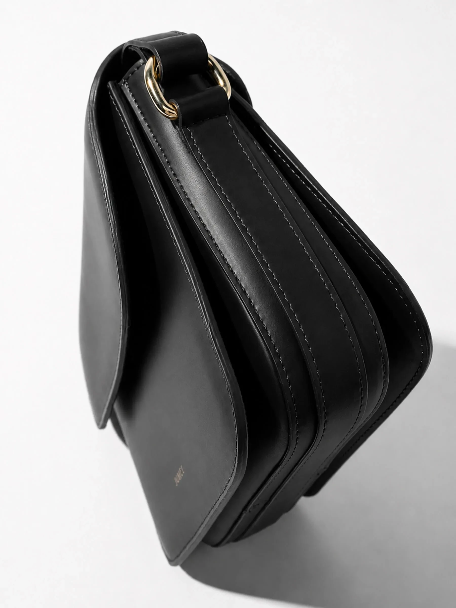 Leren Dames Tas Elias Zwart