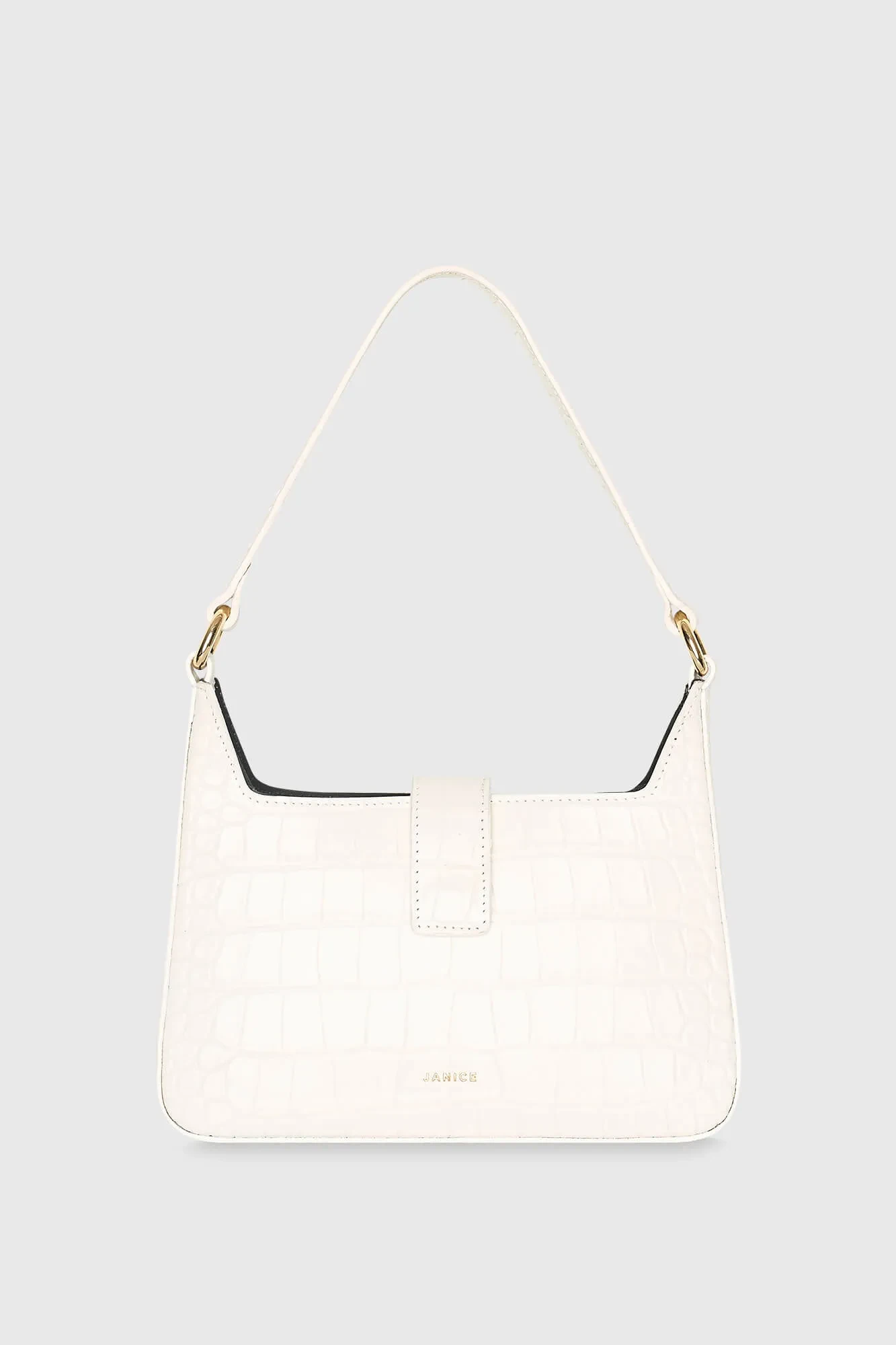 Off-White Croco Leather Handbag by Conan