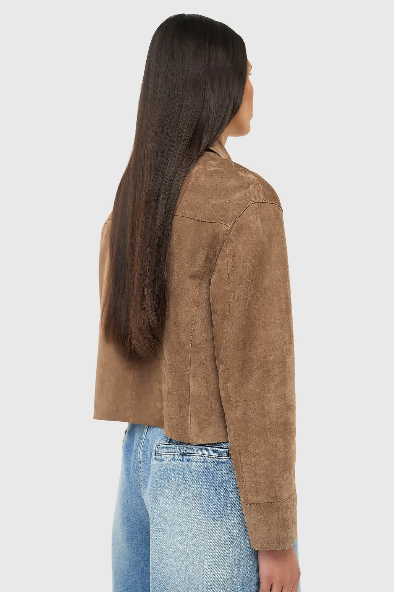 Leren Jas Dames William Bruin Suede