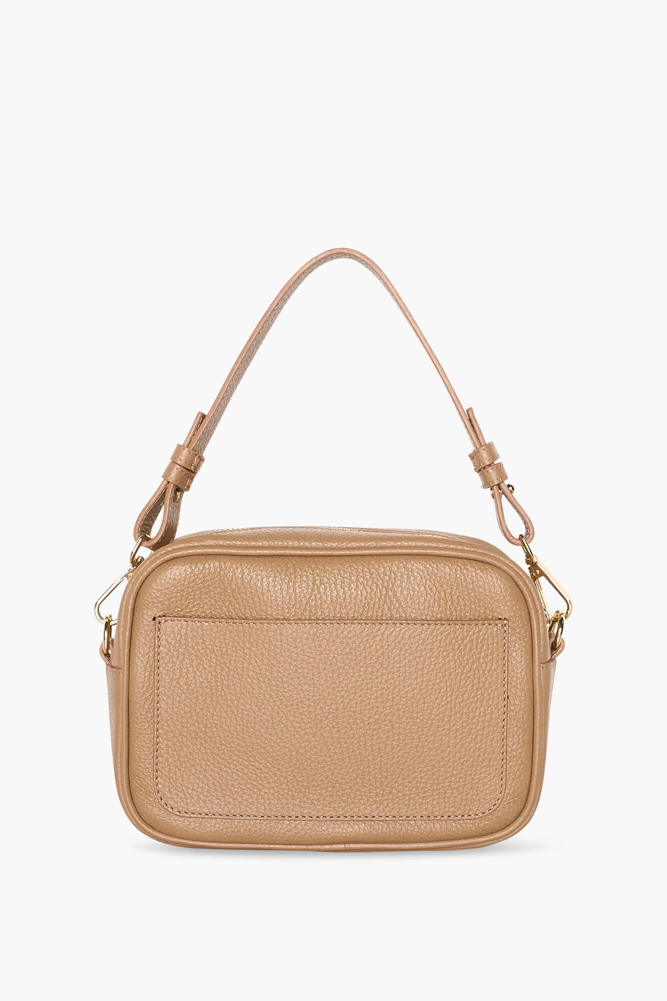 Leren Crossbody Dames Bruce Cognac