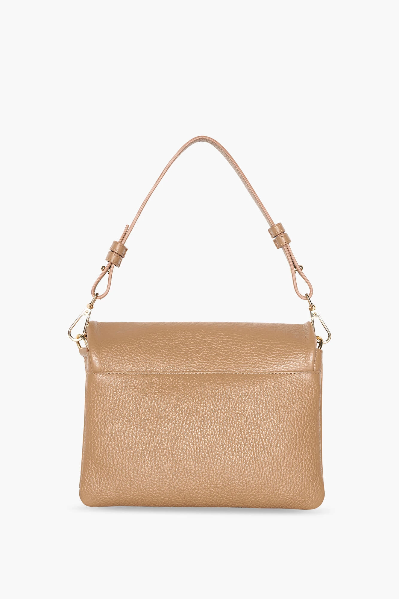 Leren Schoudertas Dames Skylar Cognac