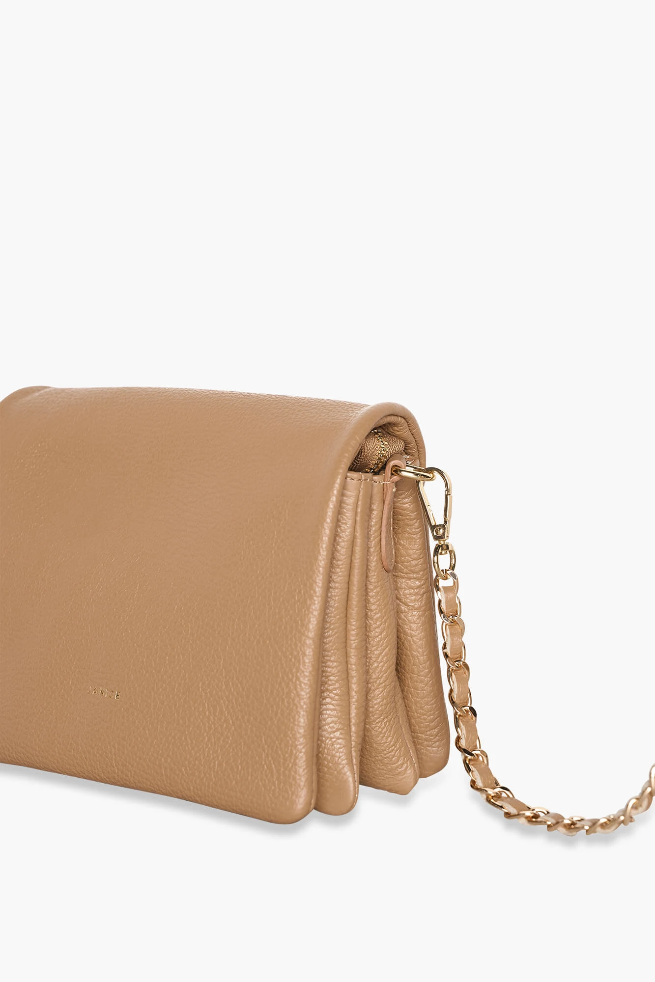 Skylar Cognac Leather Shoulder Bag for Women