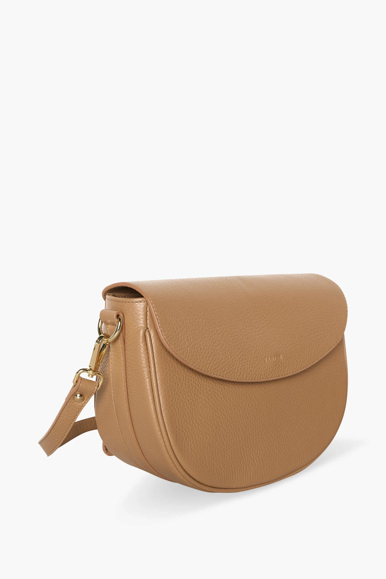 Leren Schoudertas Dames Tayler Cognac