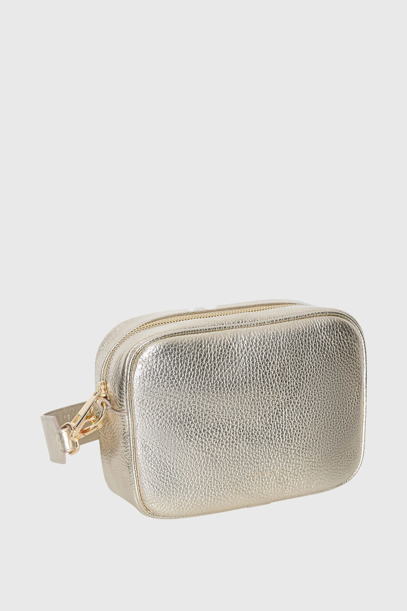 Leren Crossbody Dames Bruce Goud