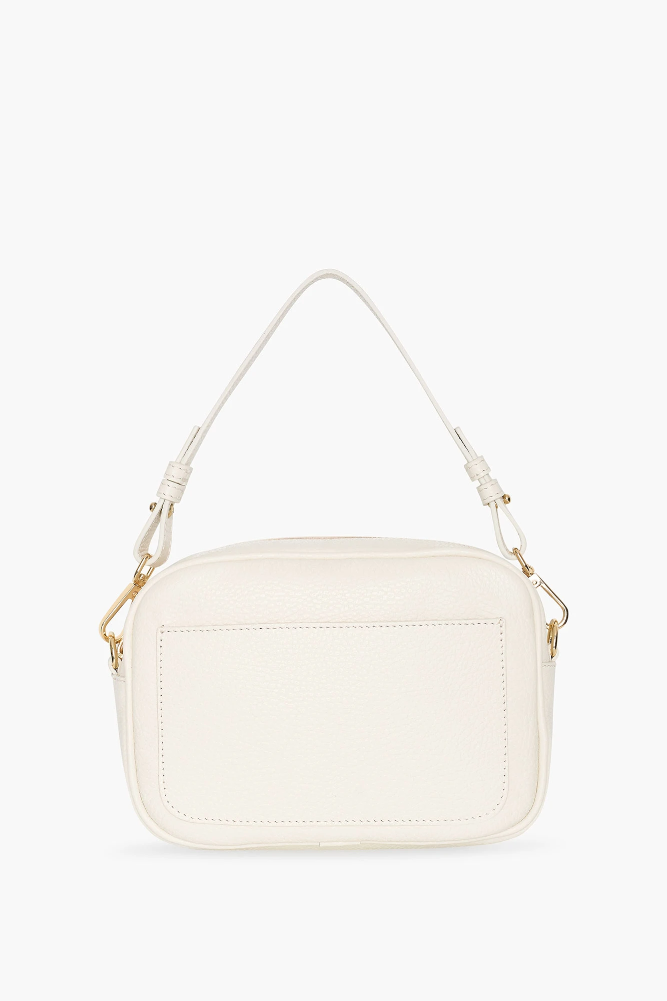 Leren Crossbody Dames Bruce Off-white