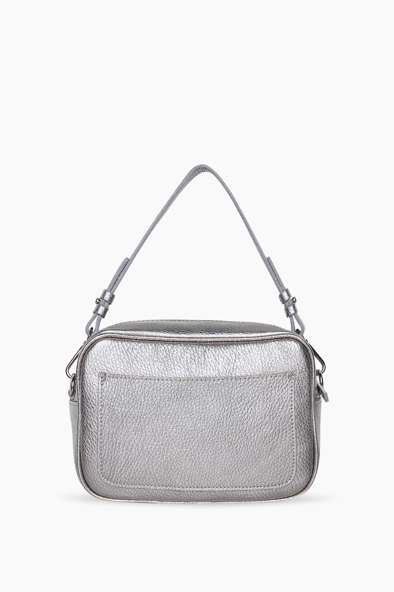 Leren Crossbody Dames Bruce Gun Metal