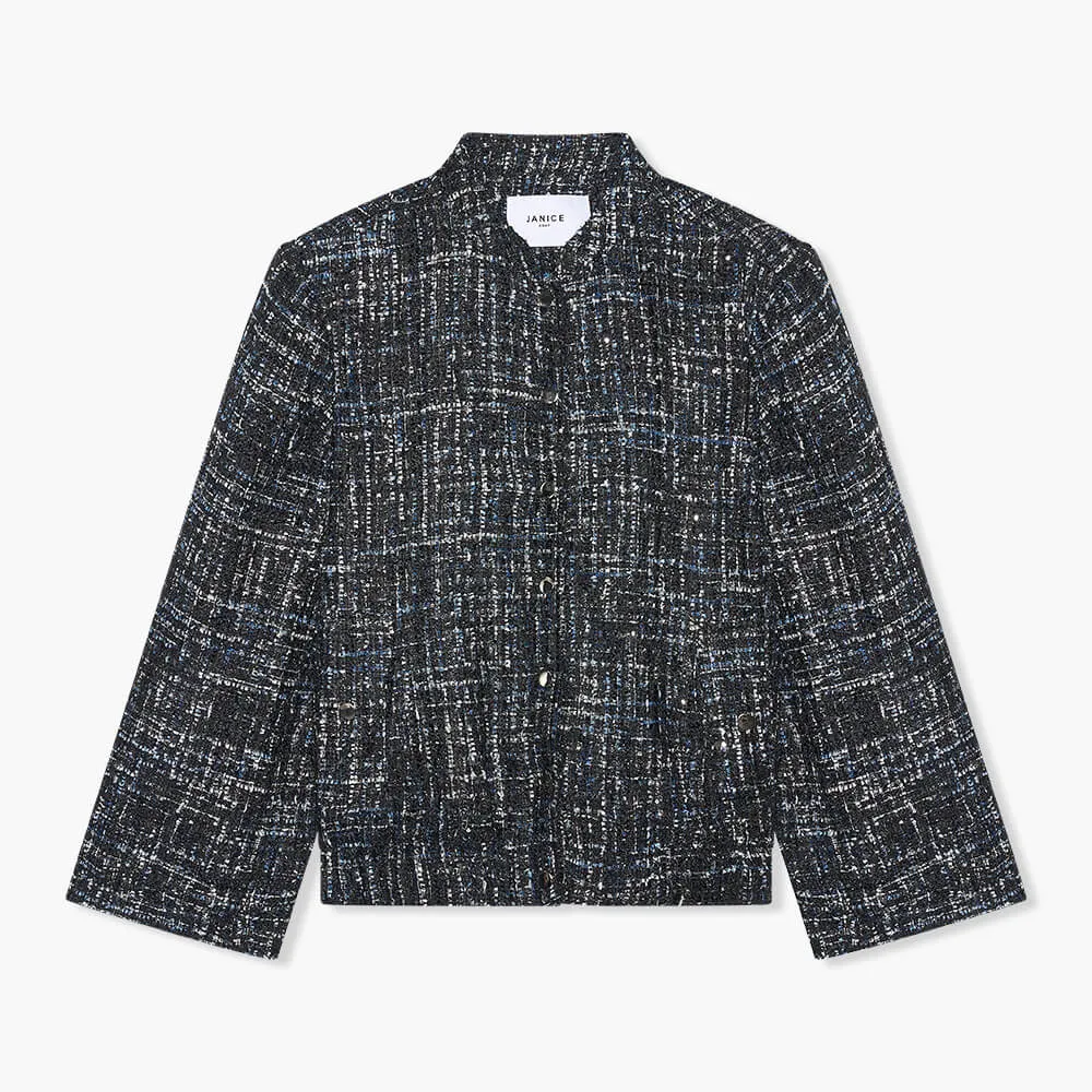 Maddox Blauw Lurex
