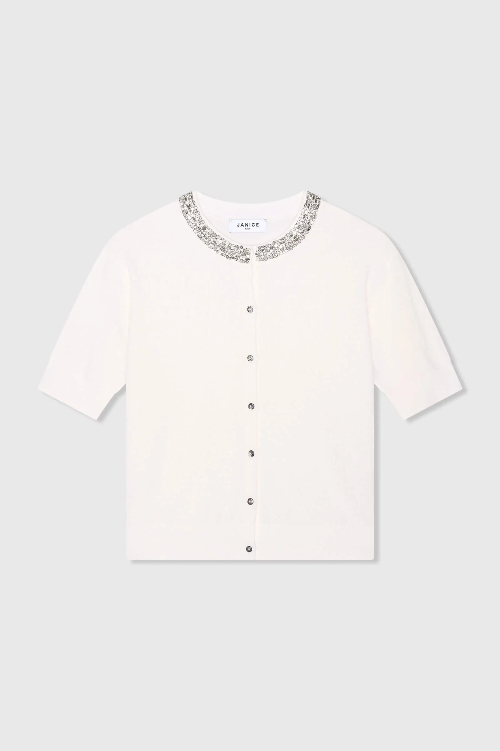 Moon Off White Steentjes