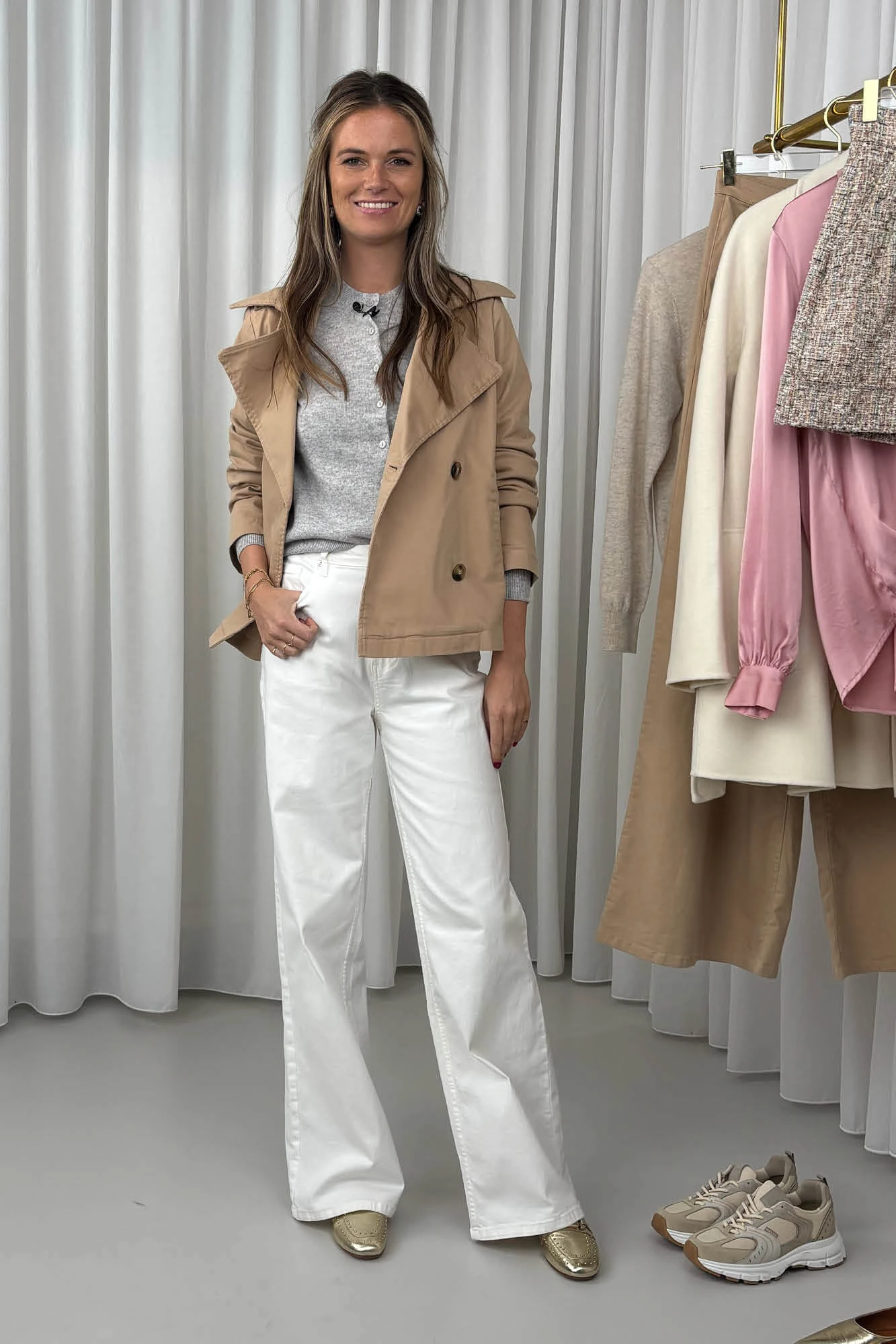 Outfit met grijs