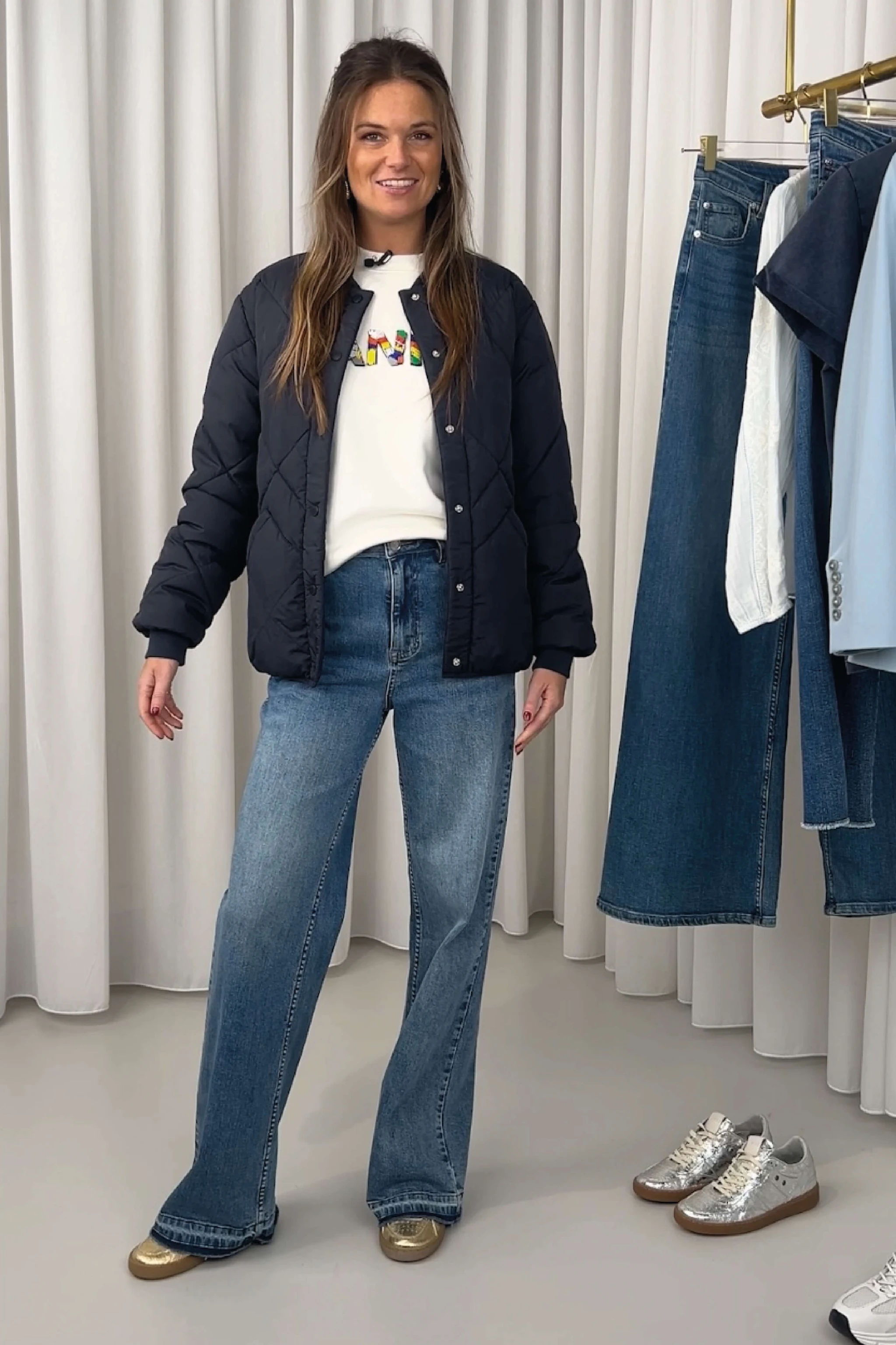 Jason-Jeans mit weitem Bein