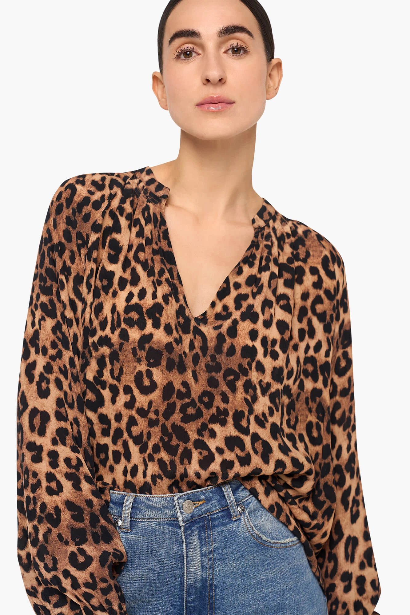 Panterprint Blouse Dames Viscose Landon