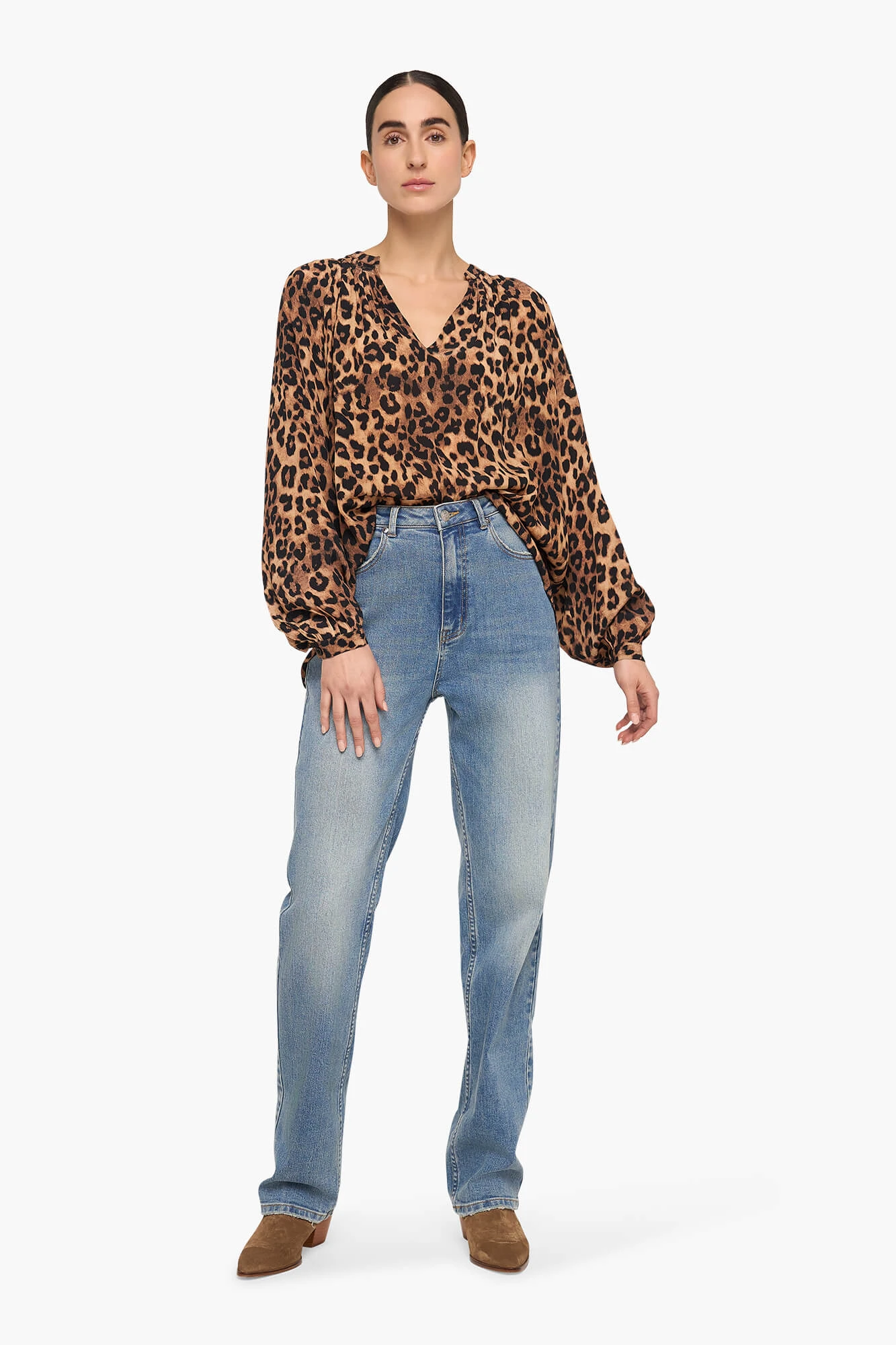 Panterprint Blouse Dames Viscose Landon