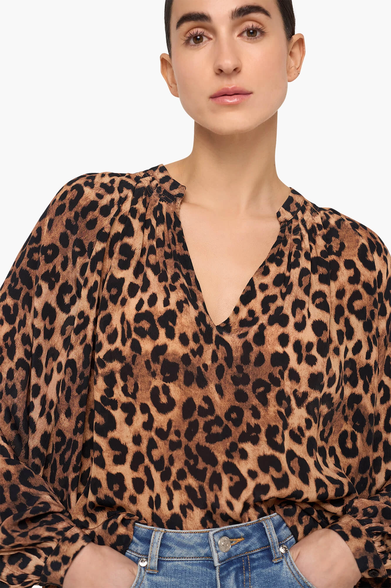 Panterprint Blouse Dames Viscose Landon