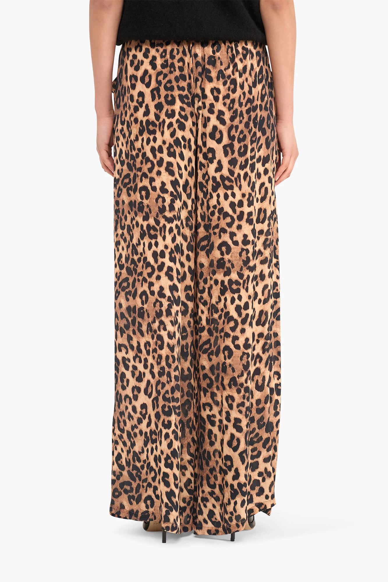 Panterprint Broek Wijde Pijp Ringo