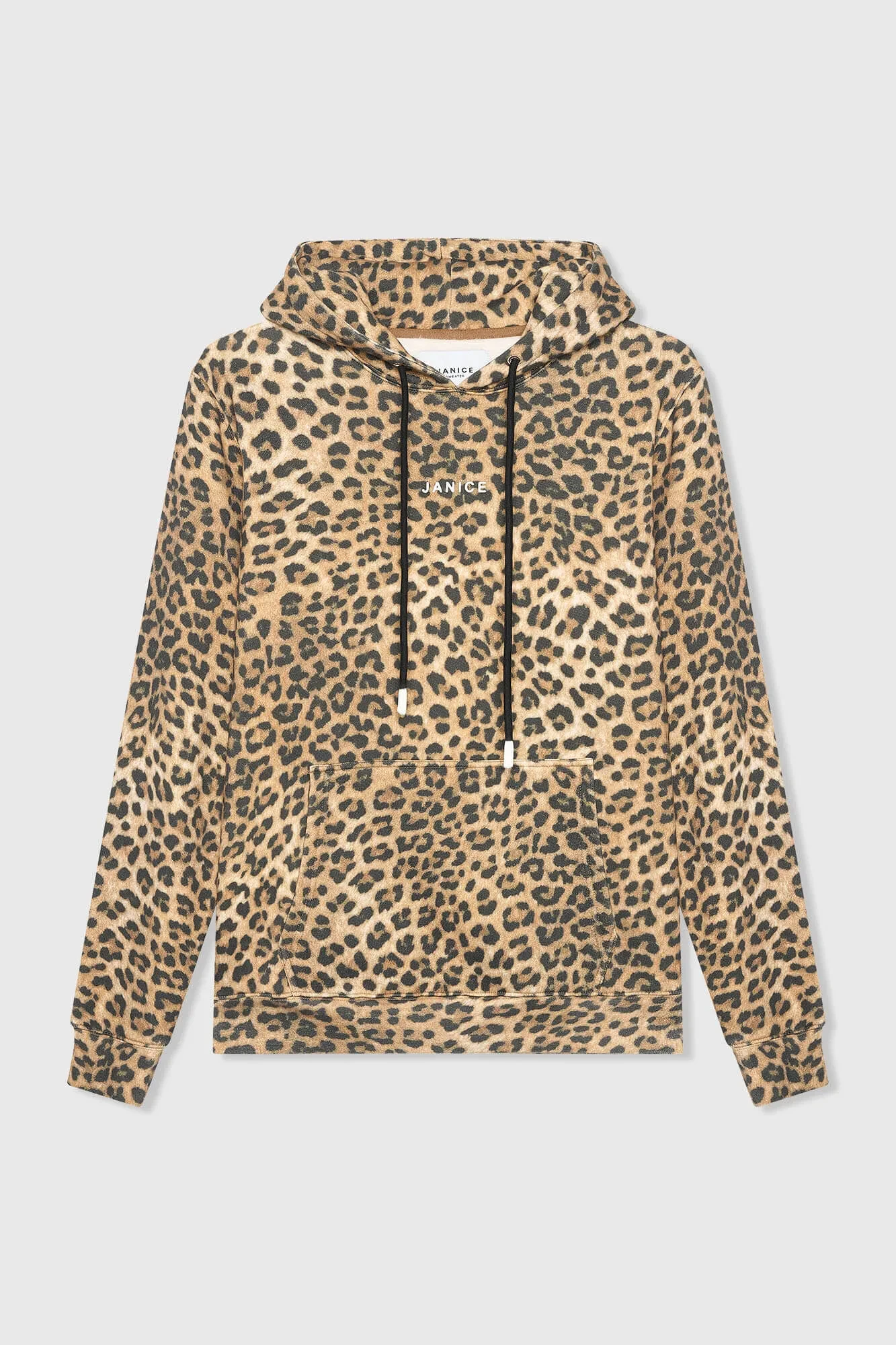 Hoodie mit Leopardenmuster für Damen aus Baumwolle von Scott
