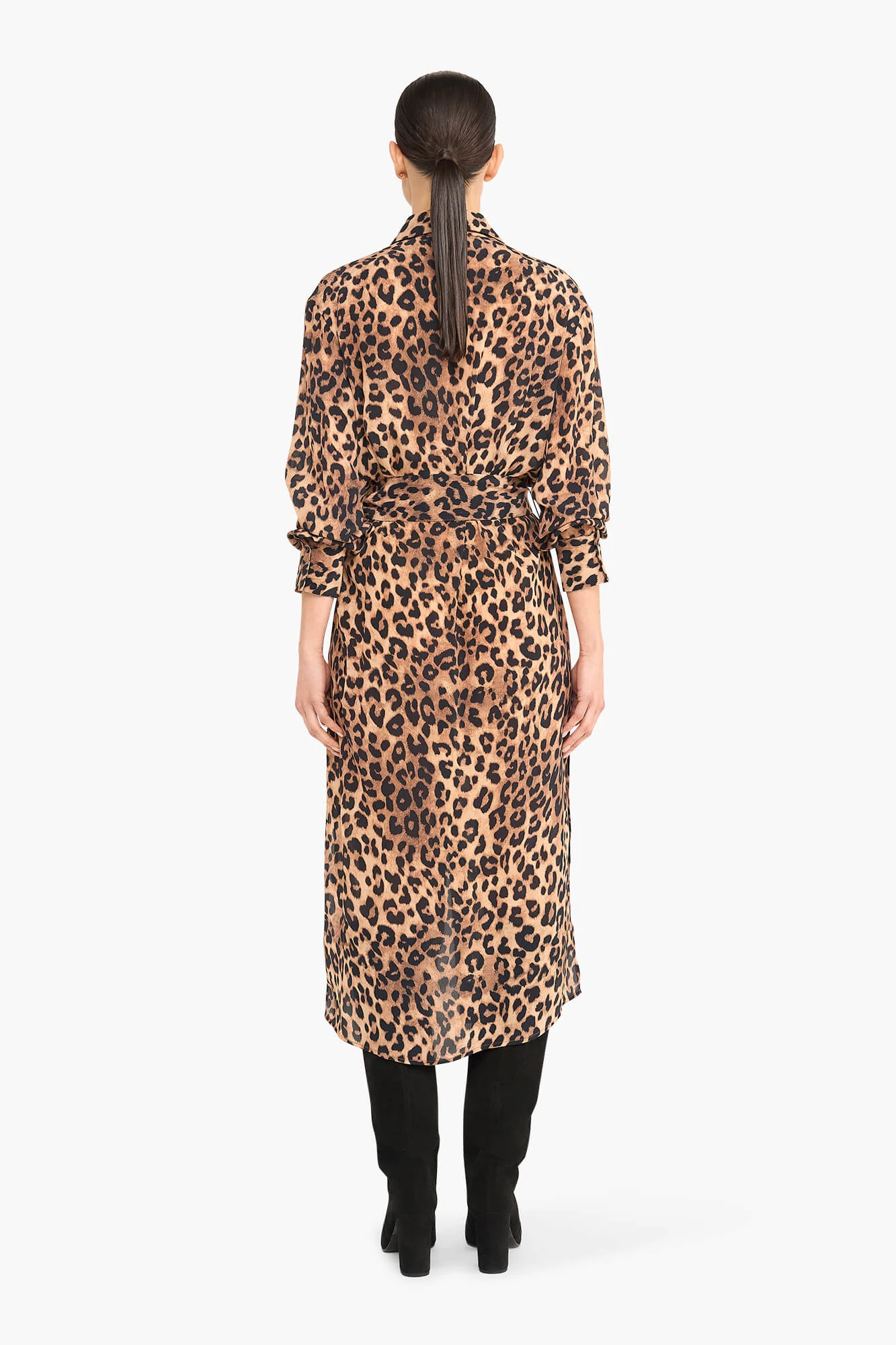 Panterprint Blouse Jurk Viscose Macky