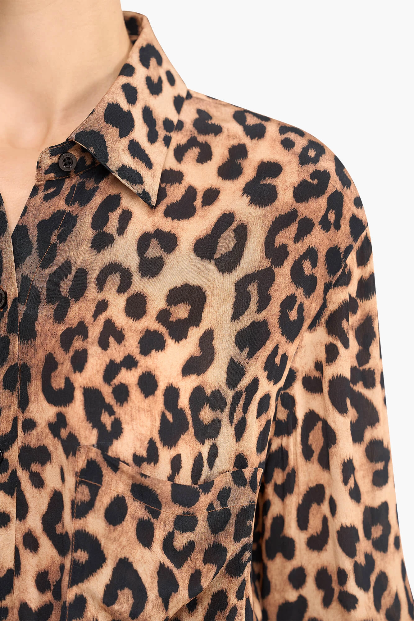 Panterprint Blouse Jurk Viscose Macky