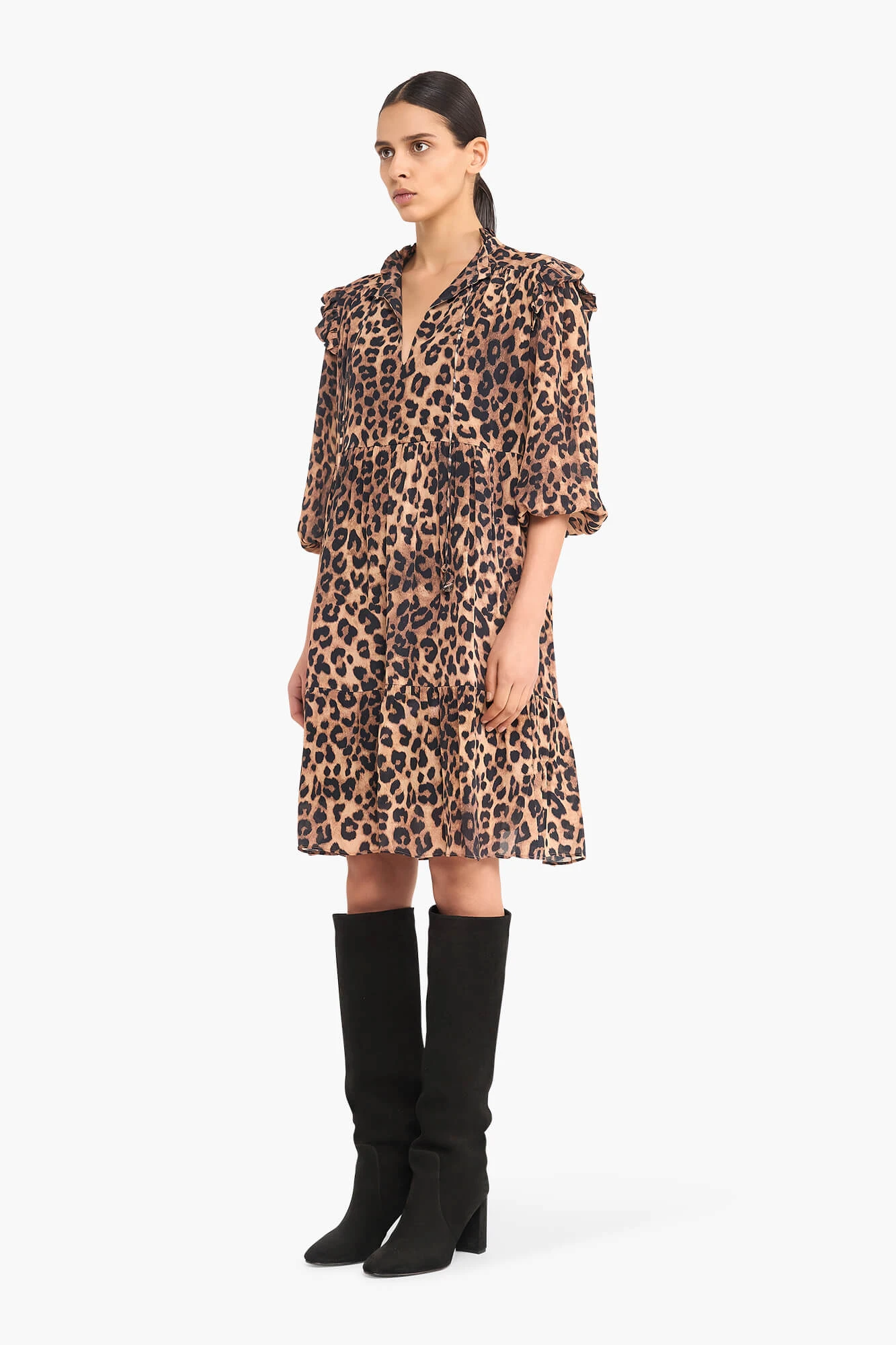 Panterprint Jurk Viscose Jimmy