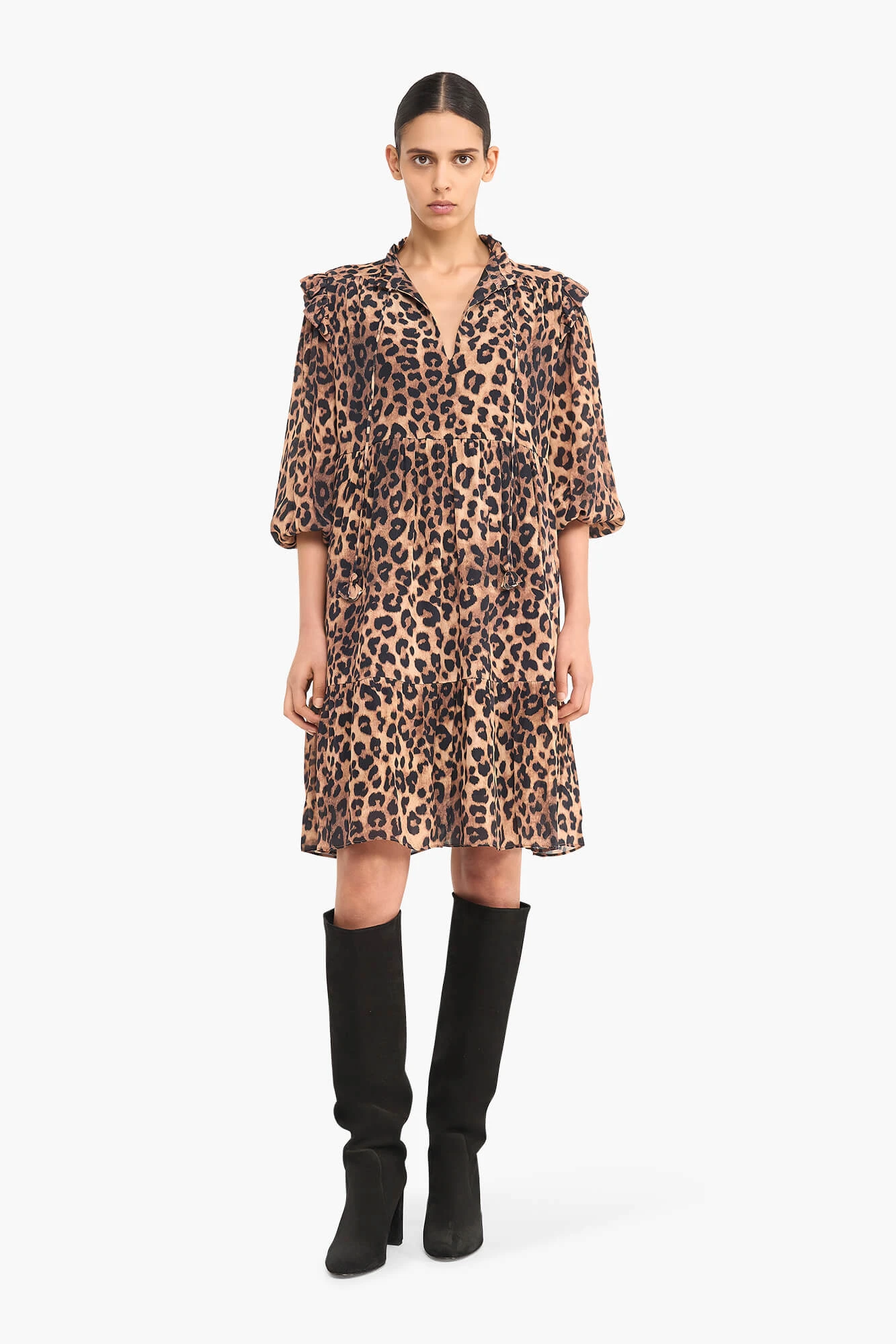 Panterprint Jurk Viscose Jimmy