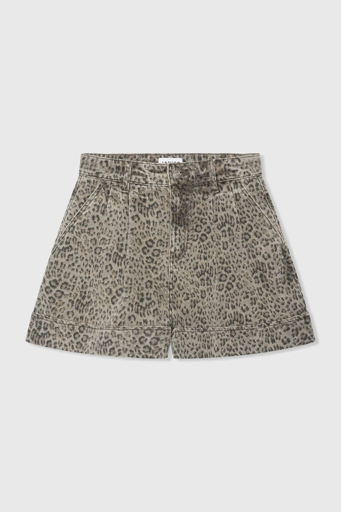 Shorts mit Leopardenmuster für Damen – Jeans von Arthur