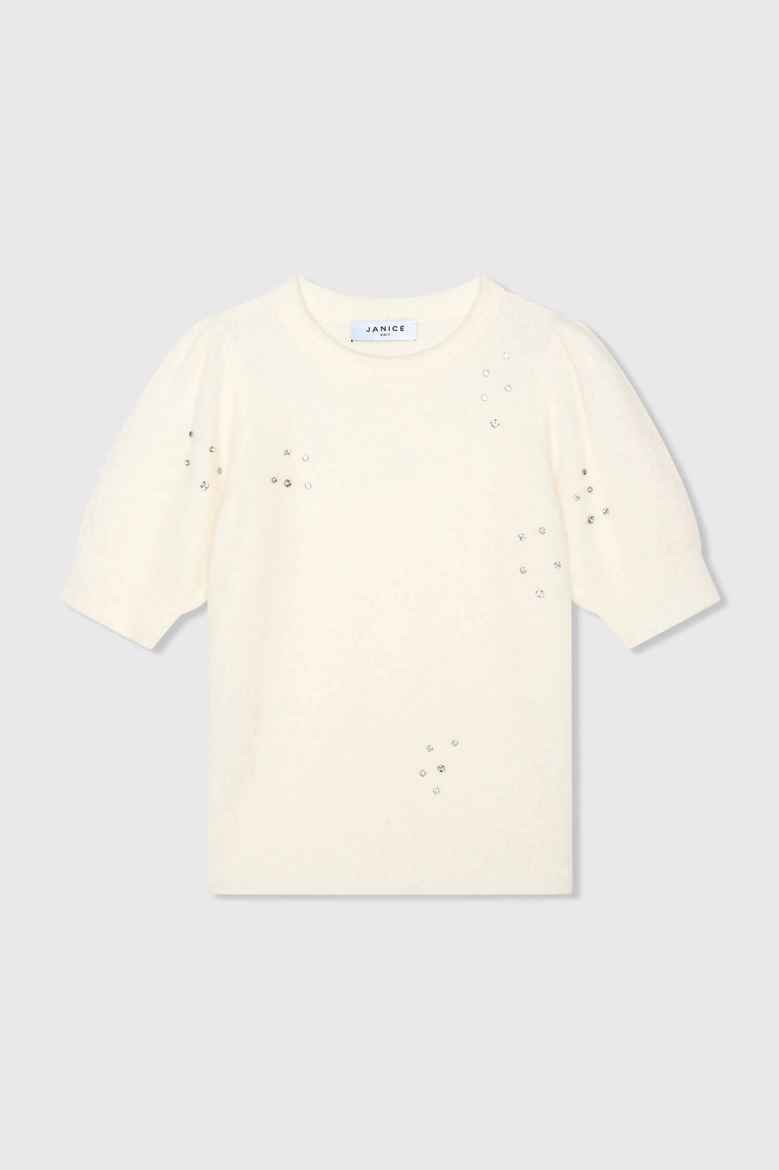 Peyton Off White Steentjes