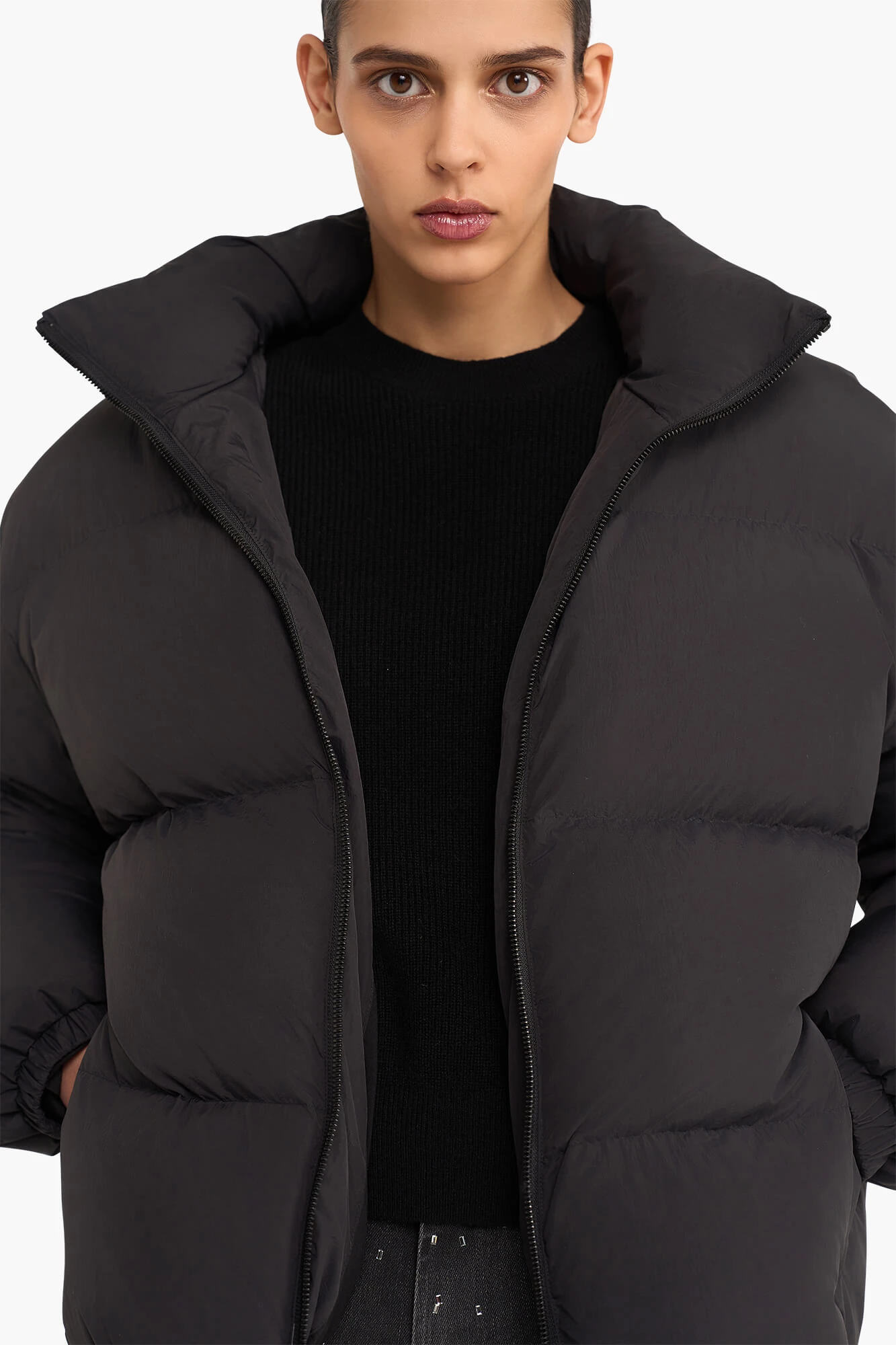 Puffer Jas Dames Jax Zwart